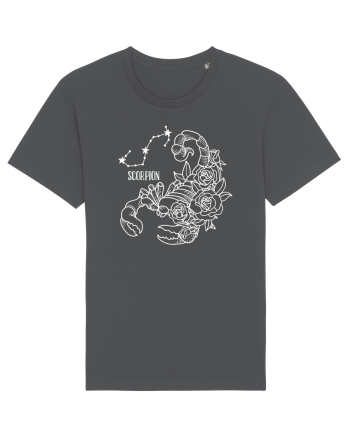 Zodiac Floral - Zodia Scorpion - pt culori inchise Anthracite