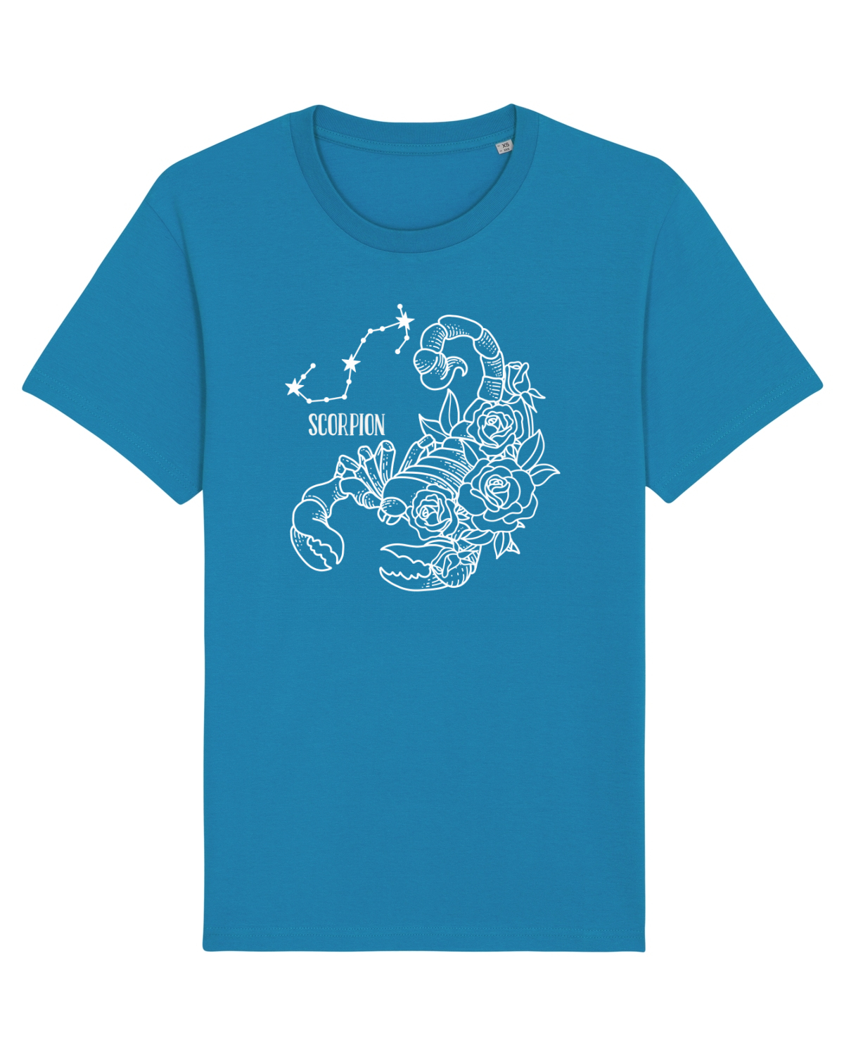 Tricou mânecă scurtă Unisex Rocker Azur