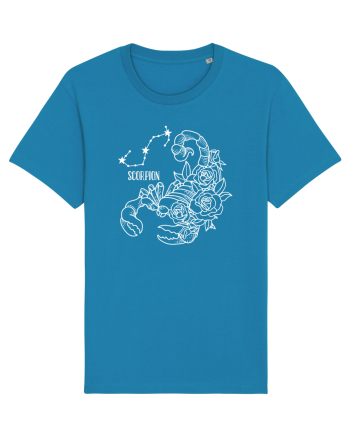 Zodiac Floral - Zodia Scorpion - pt culori inchise Azur