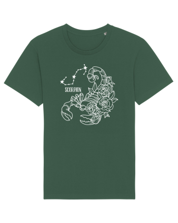 Zodiac Floral - Zodia Scorpion - pt culori inchise Bottle Green