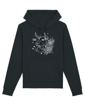 Zodiac Floral - Zodia Taur - pt culori inchise Black