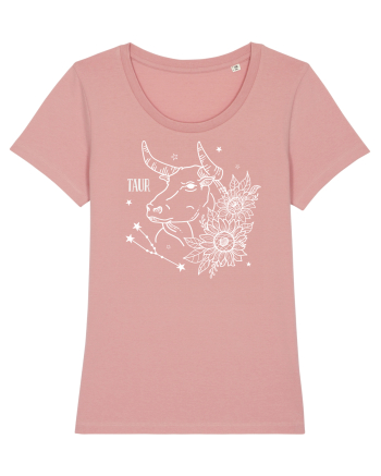 Zodiac Floral - Zodia Taur - pt culori inchise Canyon Pink