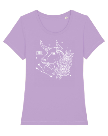 Zodiac Floral - Zodia Taur - pt culori inchise Lavender Dawn