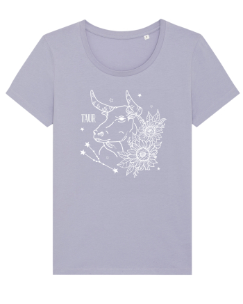 Zodiac Floral - Zodia Taur - pt culori inchise Lavender