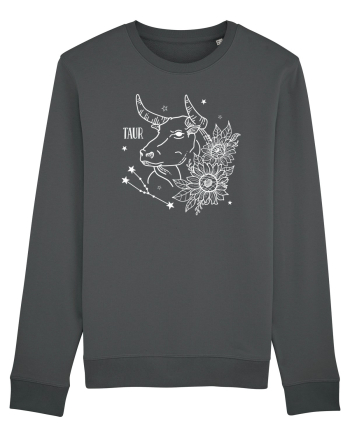 Zodiac Floral - Zodia Taur - pt culori inchise Anthracite