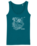 Zodiac Floral - Zodia Vărsător - pt culori inchise Maiou Damă Dreamer