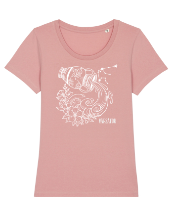 Zodiac Floral - Zodia Vărsător - pt culori inchise Canyon Pink