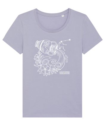 Zodiac Floral - Zodia Vărsător - pt culori inchise Lavender