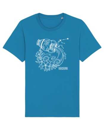 Zodiac Floral - Zodia Vărsător - pt culori inchise Azur