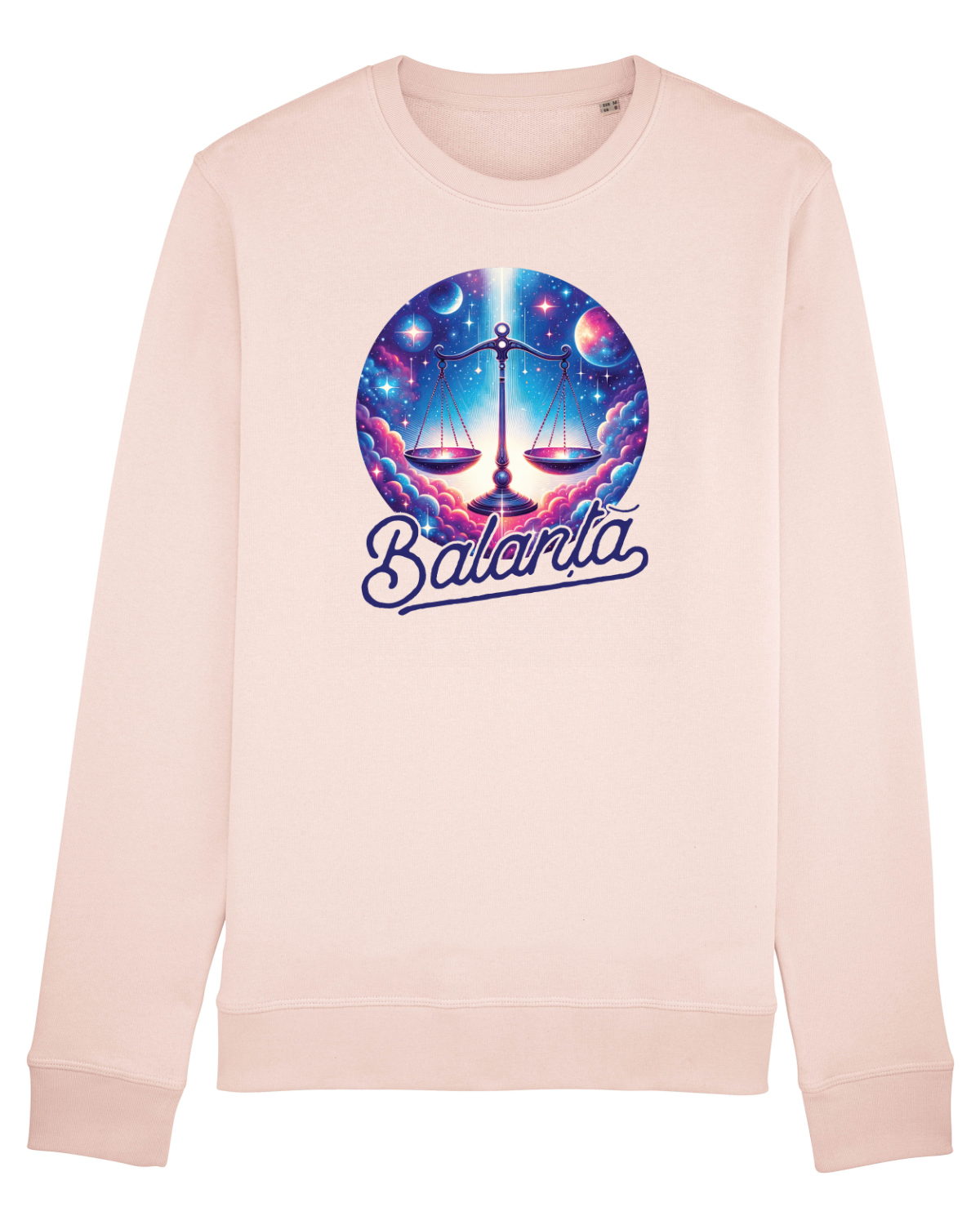 Bluză mânecă lungă Unisex Rise Candy Pink