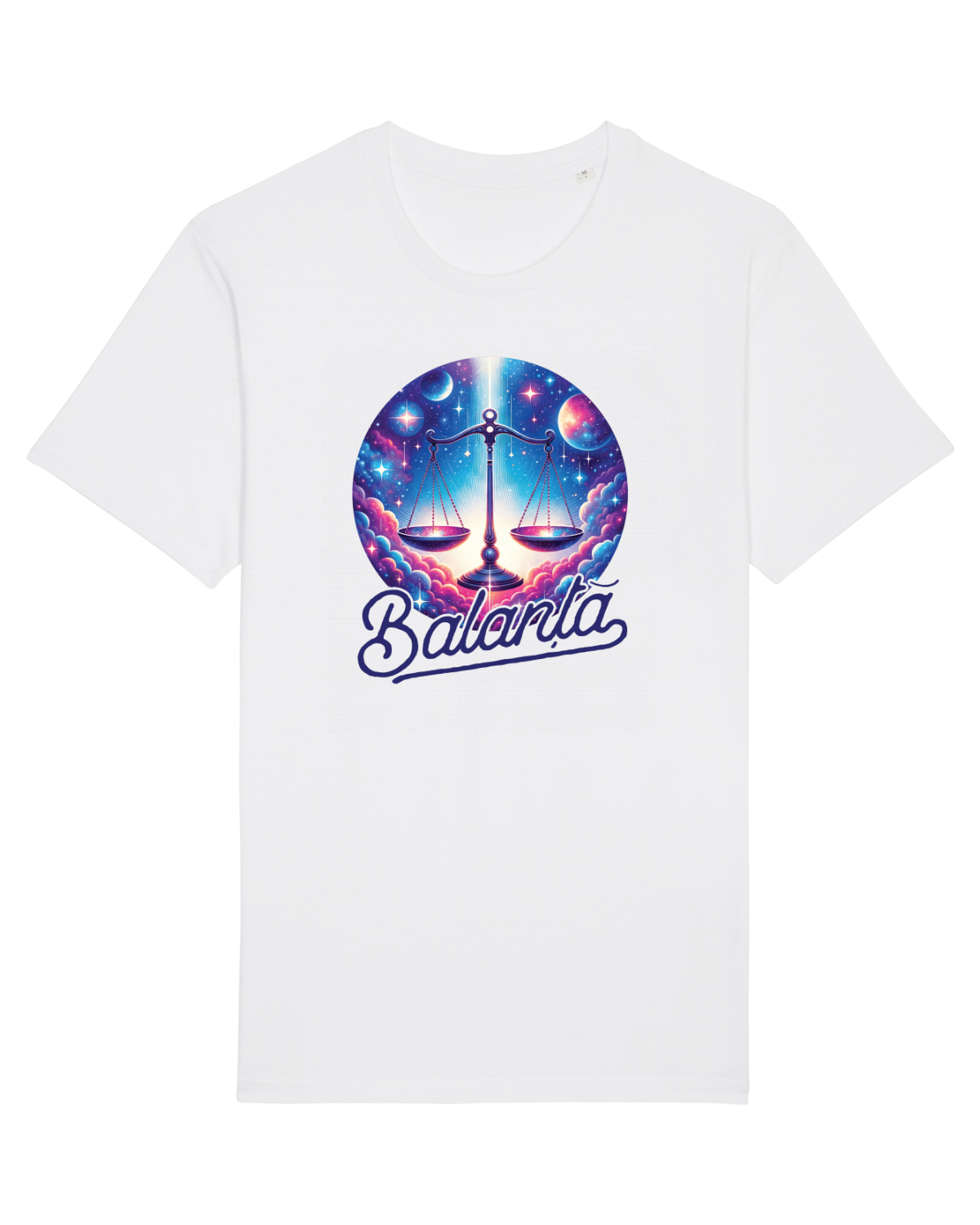 Tricou mânecă scurtă Unisex Rocker White