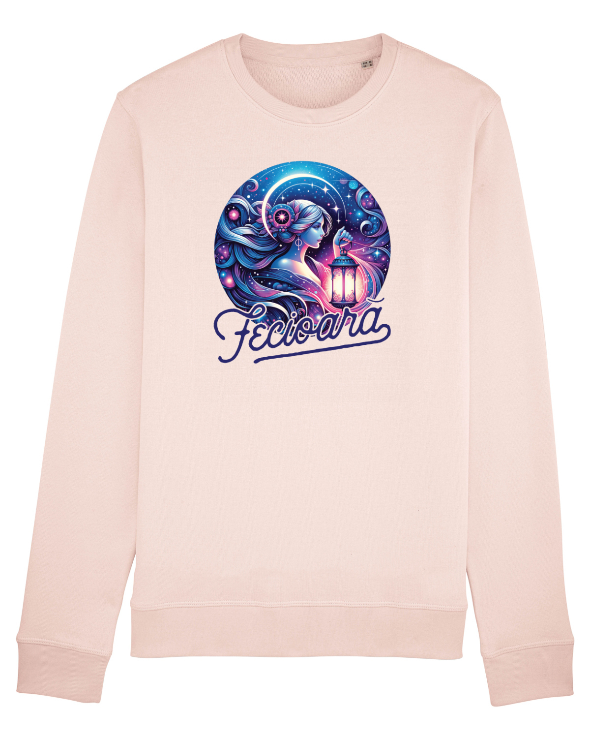 Bluză mânecă lungă Unisex Rise Candy Pink
