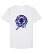 Zodia Gemeni - Identitatea ta cosmică Tricou mânecă scurtă guler larg Bărbat Skater