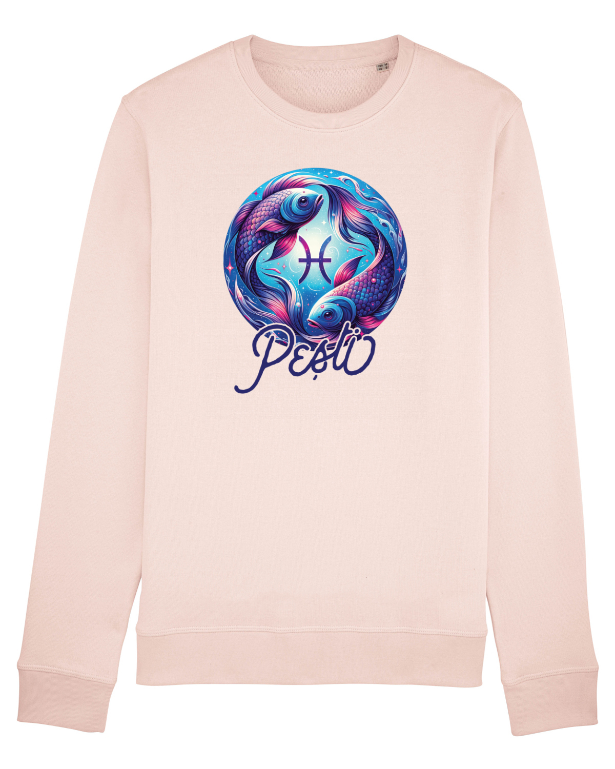 Bluză mânecă lungă Unisex Rise Candy Pink