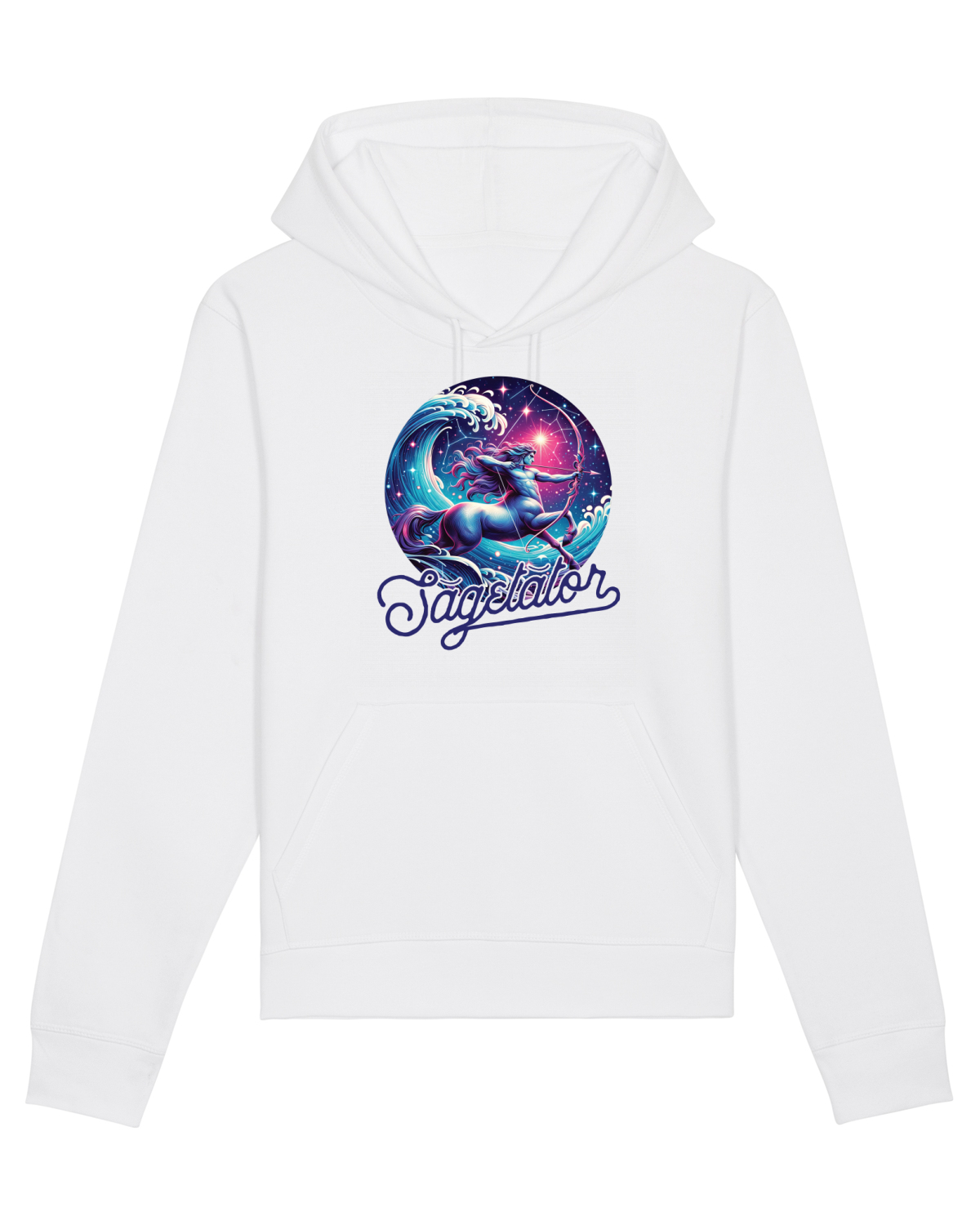 Hanorac Unisex Drummer White
