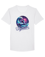 Zodia Săgetător - Identitatea ta cosmică Tricou mânecă scurtă guler larg Bărbat Skater