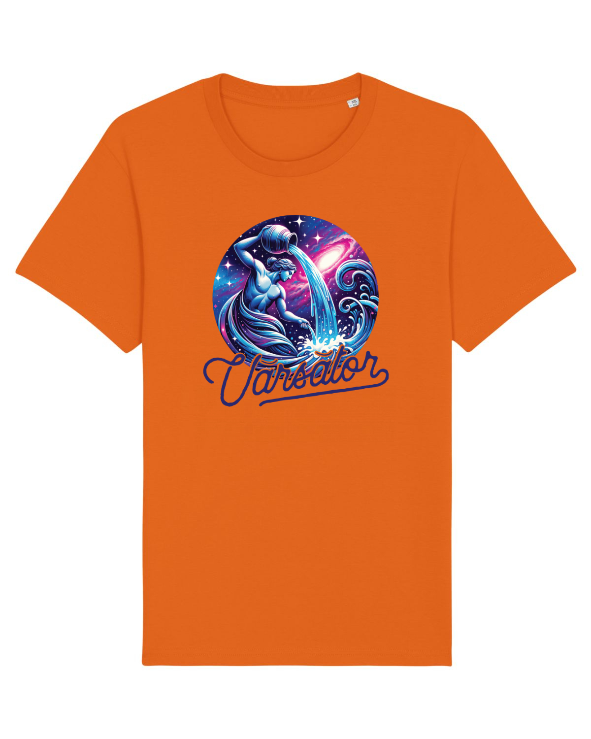 Tricou mânecă scurtă Unisex Rocker Bright Orange