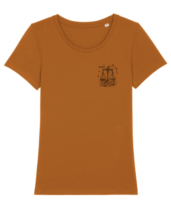 Zodiac elegant și minimalist - Zodia Balanță Roasted Orange