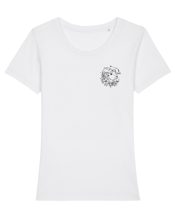 Zodiac elegant și minimalist - Zodia Berbec White