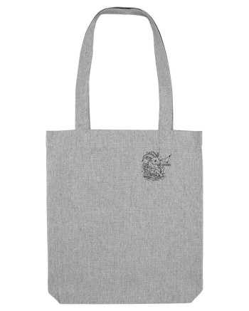 Zodiac elegant și minimalist - Zodia Capricorn Heather Grey