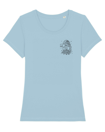 Zodiac elegant și minimalist - Zodia Fecioară Sky Blue