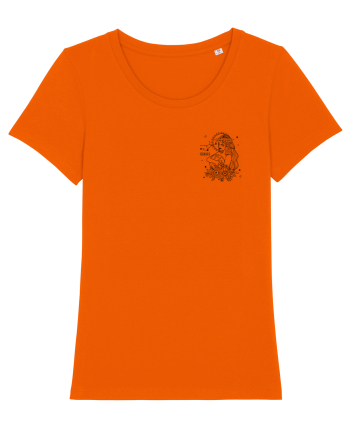 Zodiac elegant și minimalist - Zodia Fecioară Bright Orange