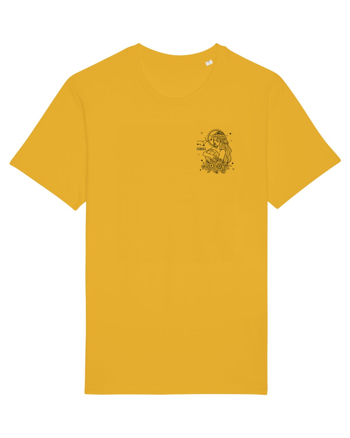 Tricou mânecă scurtă Unisex Rocker Spectra Yellow