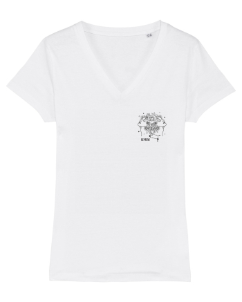 Zodiac elegant și minimalist - Zodia Gemeni White