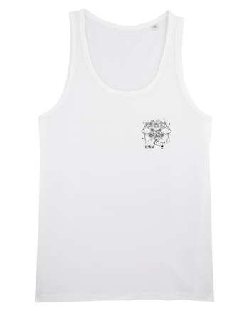 Zodiac elegant și minimalist - Zodia Gemeni White