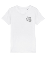Zodiac elegant și minimalist - Zodia Leu Tricou mânecă scurtă  Copii Mini Creator