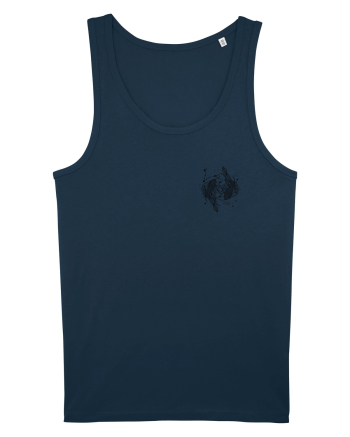 Zodiac elegant și minimalist - Zodia Pești Navy