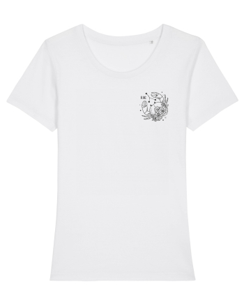 Zodiac elegant și minimalist - Zodia Rac White