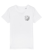 Zodiac elegant și minimalist - Zodia Rac Tricou mânecă scurtă  Copii Mini Creator