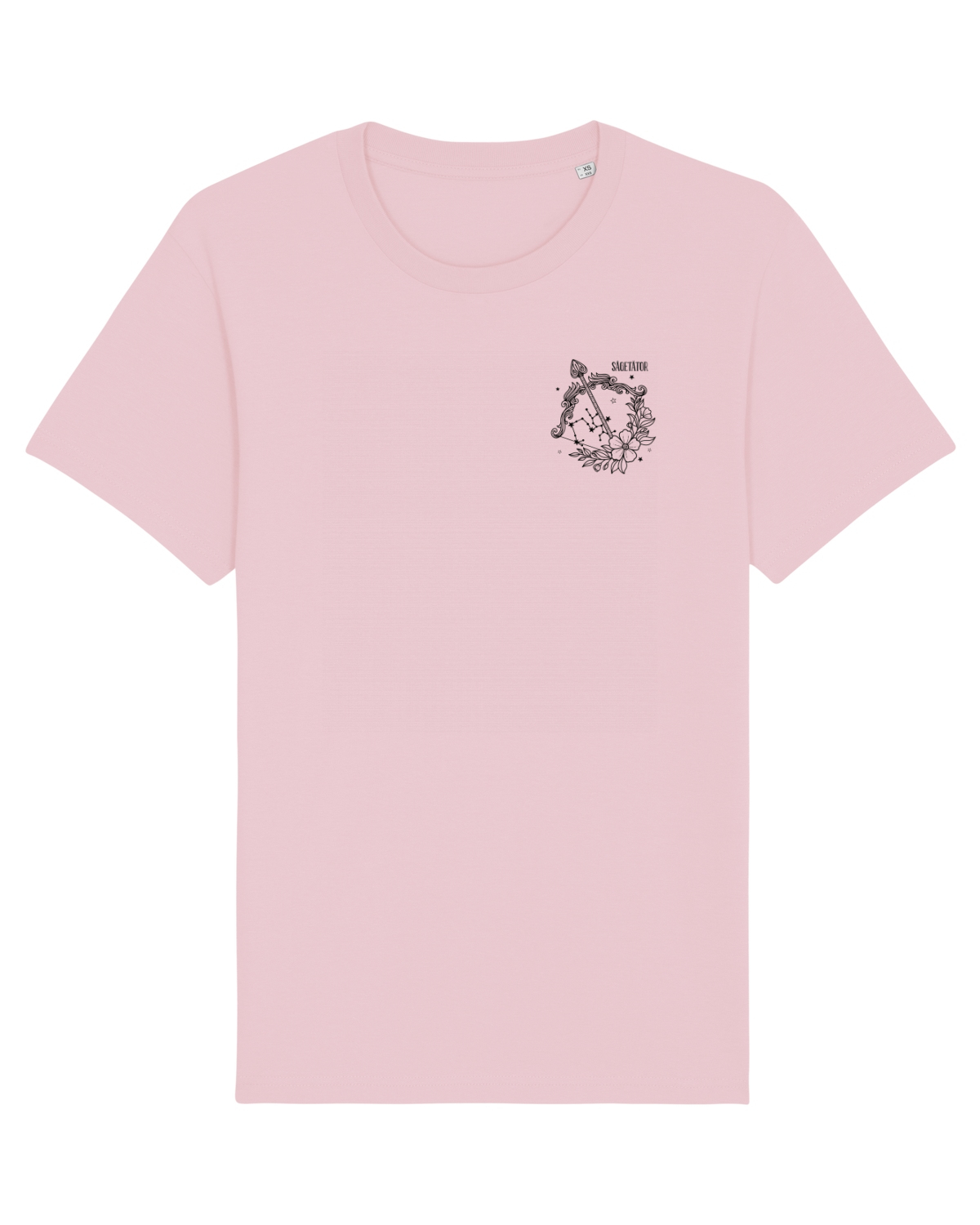Tricou mânecă scurtă Unisex Rocker Cotton Pink