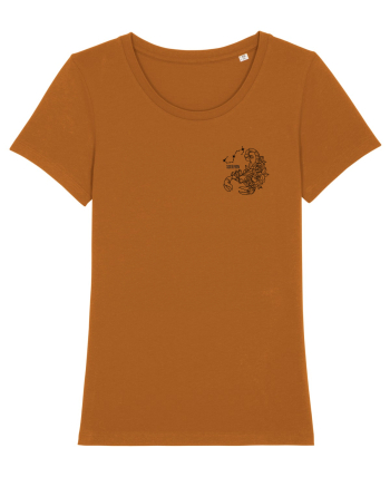 Zodiac elegant și minimalist - Zodia Scorpion Roasted Orange