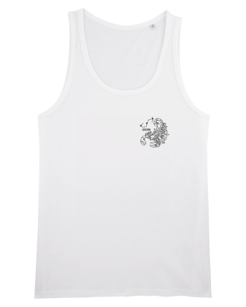 Zodiac elegant și minimalist - Zodia Scorpion White