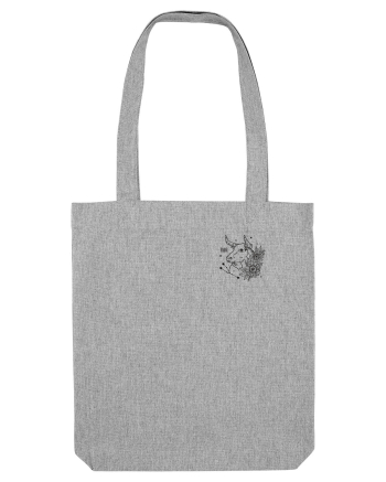 Zodiac elegant și minimalist - Zodia Taur Heather Grey