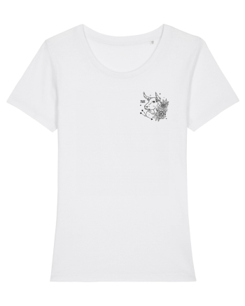 Zodiac elegant și minimalist - Zodia Taur White