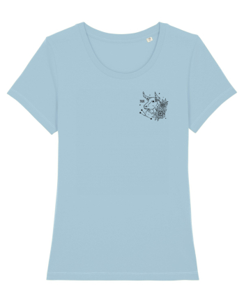 Zodiac elegant și minimalist - Zodia Taur Sky Blue