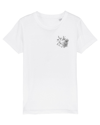 Zodiac elegant și minimalist - Zodia Taur White