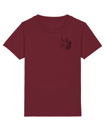 Zodiac elegant și minimalist - Zodia Taur Burgundy