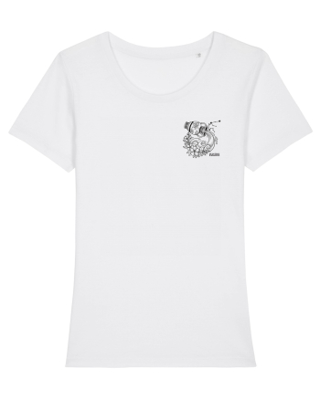 Zodiac elegant și minimalist - Zodia Vărsător White