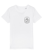 Zodiac minimalist geometric - Zodia Balanță Tricou mânecă scurtă  Copii Mini Creator