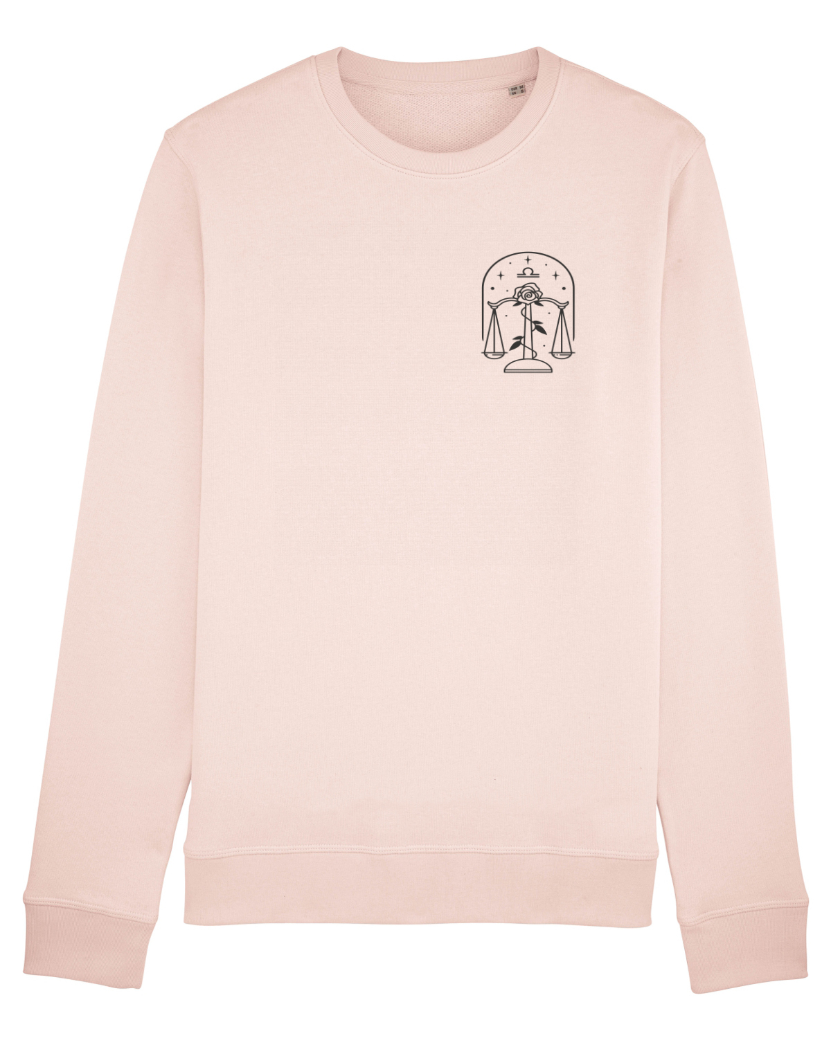 Bluză mânecă lungă Unisex Rise Candy Pink