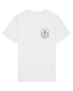 Zodiac minimalist geometric - Zodia Balanță Tricou mânecă scurtă Unisex Rocker