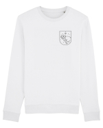 Zodiac minimalist geometric - Zodia Berbec Bluză mânecă lungă Unisex Rise