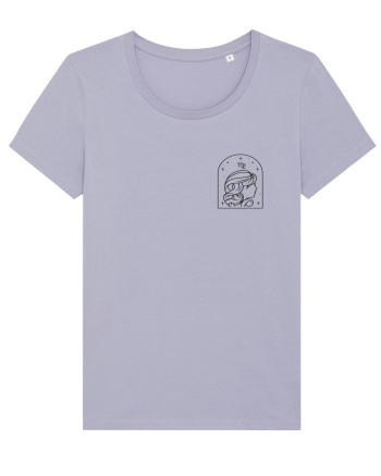Zodiac minimalist geometric - Zodia Fecioară Lavender