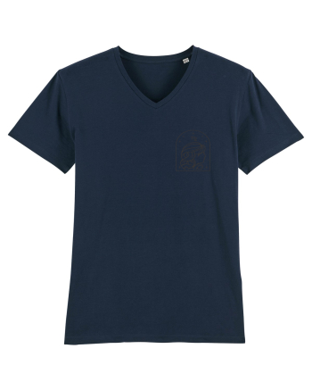 Zodiac minimalist geometric - Zodia Fecioară French Navy