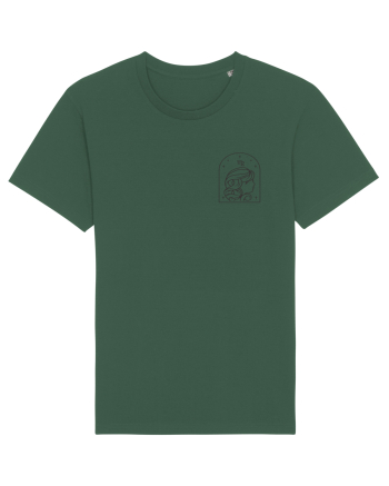 Zodiac minimalist geometric - Zodia Fecioară Bottle Green