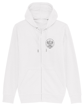 Zodiac minimalist geometric - Zodia Gemeni White